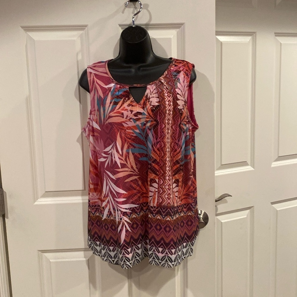 Medium Christopher & Banks sleeveless liner blouse - New with tags